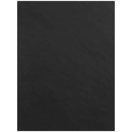 JAM Paper Black Metallic Handmade Folders, 100ct.